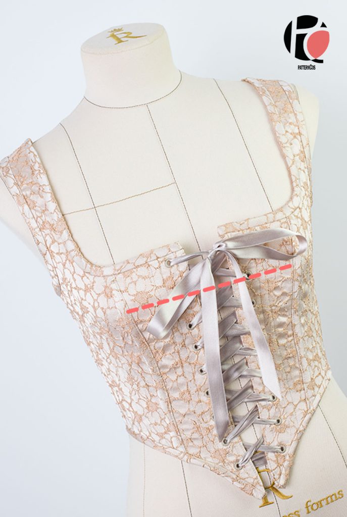 Moving the lace-up in your Ren Faire corset pattern - Pattern Hack ...